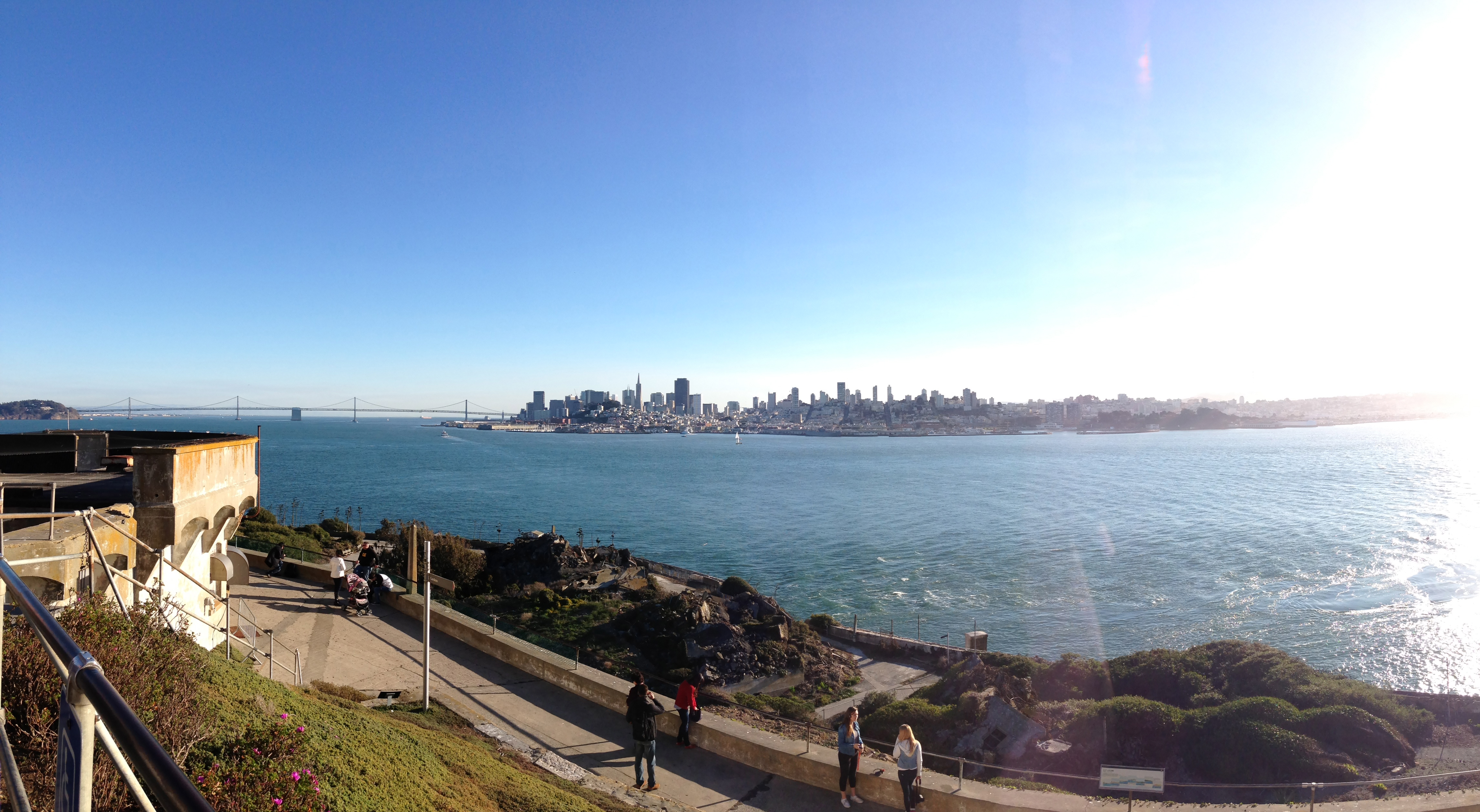 SF from Alcatraz