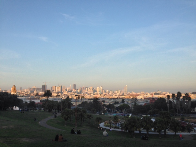 SF from Dolores Park